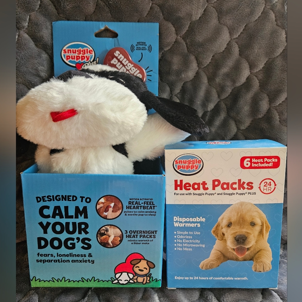 Snuggle Puppy Plus + 6 Heat Packs